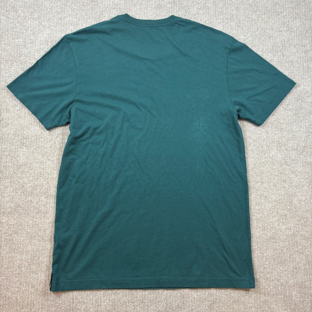 Todd Snyder Premium Jersey T-Shirt Dark Alpine Green Made in USA Men Size Medium - Picture 4 of 6